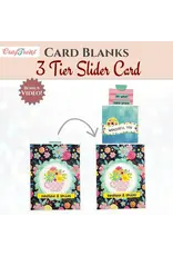 CRAFTREAT CRAFTREAT 3 TIER SLIDER CARD BLANKS
