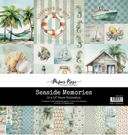 PAPER ROSE PAPER ROSE SEASIDE MEMORIES 12x12 PAPER COLLECTION