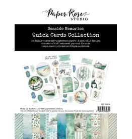 PAPER ROSE PAPER ROSE SEASIDE MEMORIES 6x8 QUICK CARDS COLLECTION