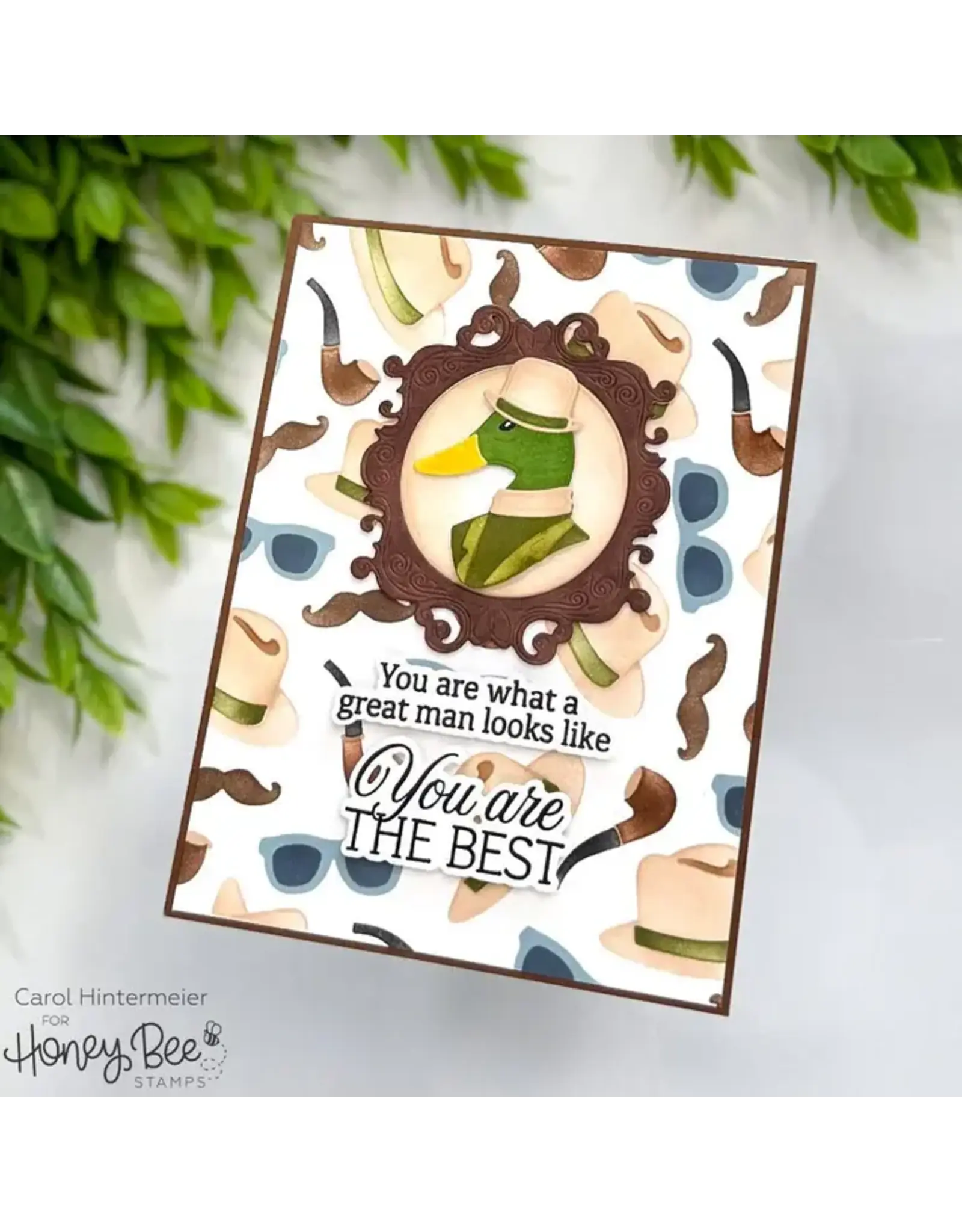 HONEY BEE HONEY BEE STAMPS REFINED DETAILS 6x6 LAYERING STENCIL SET 6/PK