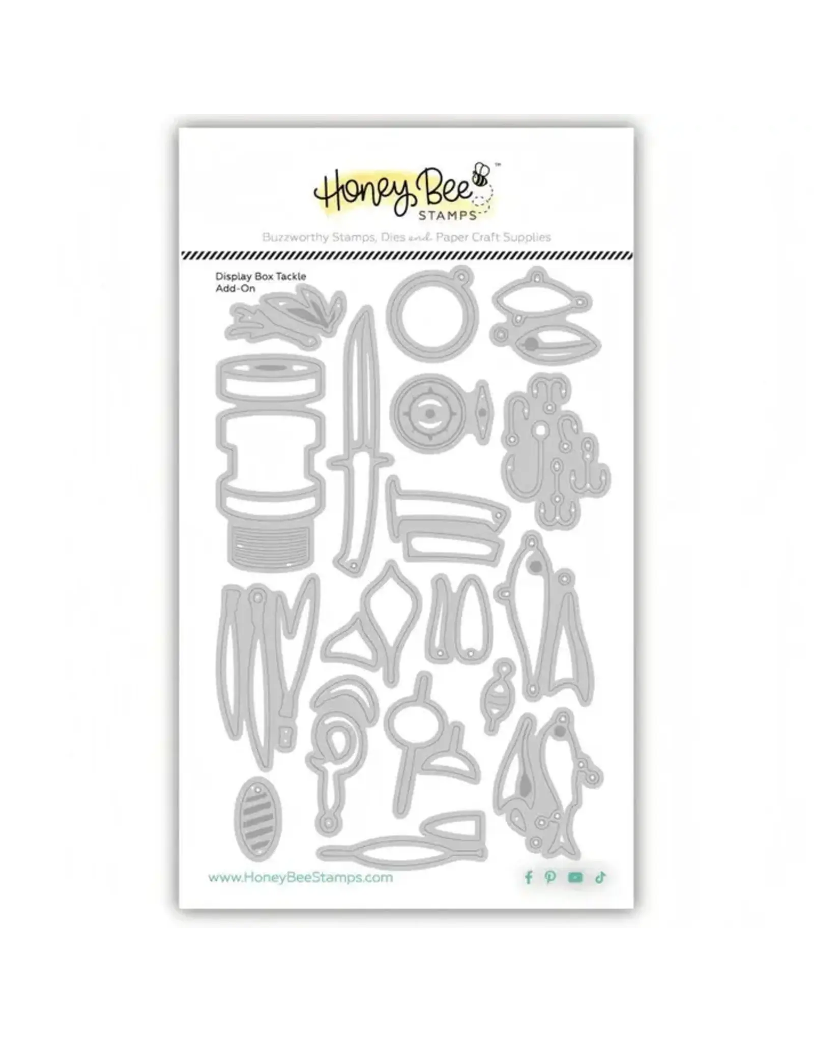 HONEY BEE HONEY BEE STAMPS DISPLAY BOX TACKLE ADD-ON DIE SET