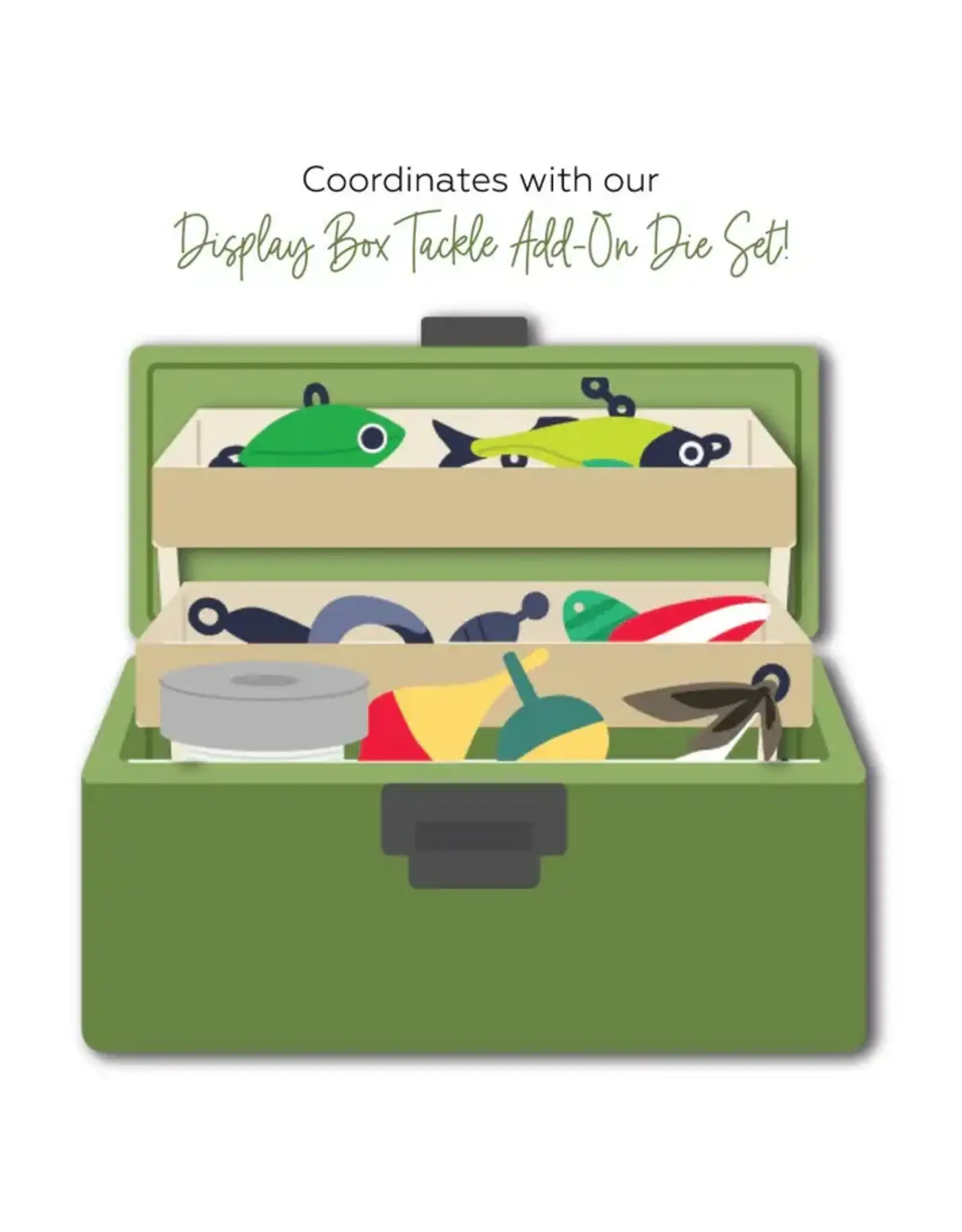 HONEY BEE HONEY BEE STAMPS DISPLAY BOX TACKLE ADD-ON DIE SET