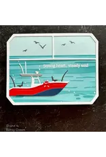 HONEY BEE HONEY BEE STAMPS LOVELY LAYERS: BOAT DIE SET