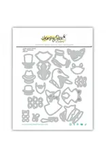 HONEY BEE HONEY BEE STAMPS LOVELY LAYERS: GALLERY WALL GENTLEMEN ADD-ON DIE SET