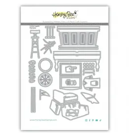 HONEY BEE HONEY BEE STAMPS LOVELY LAYERS: MANCAVE DIE SET