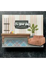 HONEY BEE HONEY BEE STAMPS LOVELY LAYERS: MANCAVE DIE SET