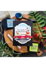 HONEY BEE HONEY BEE STAMPS LOVELY LAYERS: MUSCLE CAR DIE SET