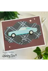 HONEY BEE HONEY BEE STAMPS LOVELY LAYERS: MUSCLE CAR DIE SET