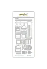 HONEY BEE HONEY BEE STAMPS LOVELY LAYERS: OUTDOOR KITCHEN DIE SET