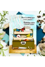 HONEY BEE HONEY BEE STAMPS LOVELY LAYERS: TACKLE BOX DIE SET