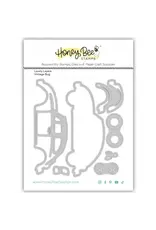 HONEY BEE HONEY BEE STAMPS LOVELY LAYERS: VINTAGE BUG DIE SET