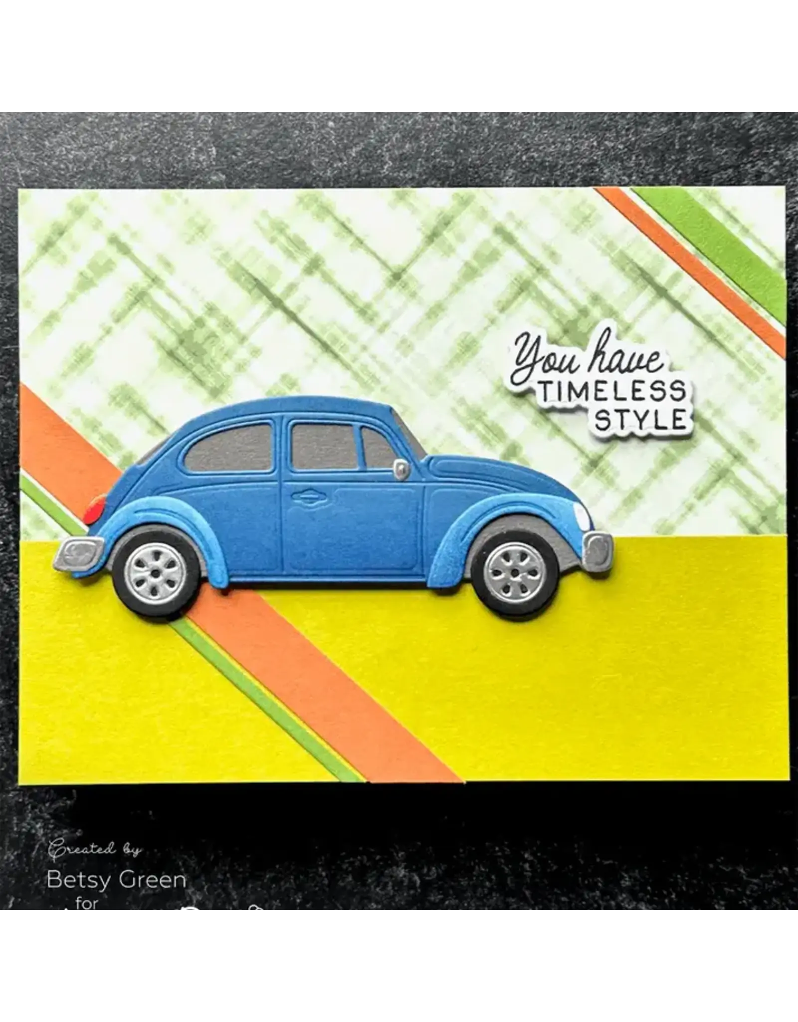 HONEY BEE HONEY BEE STAMPS LOVELY LAYERS: VINTAGE BUG DIE SET