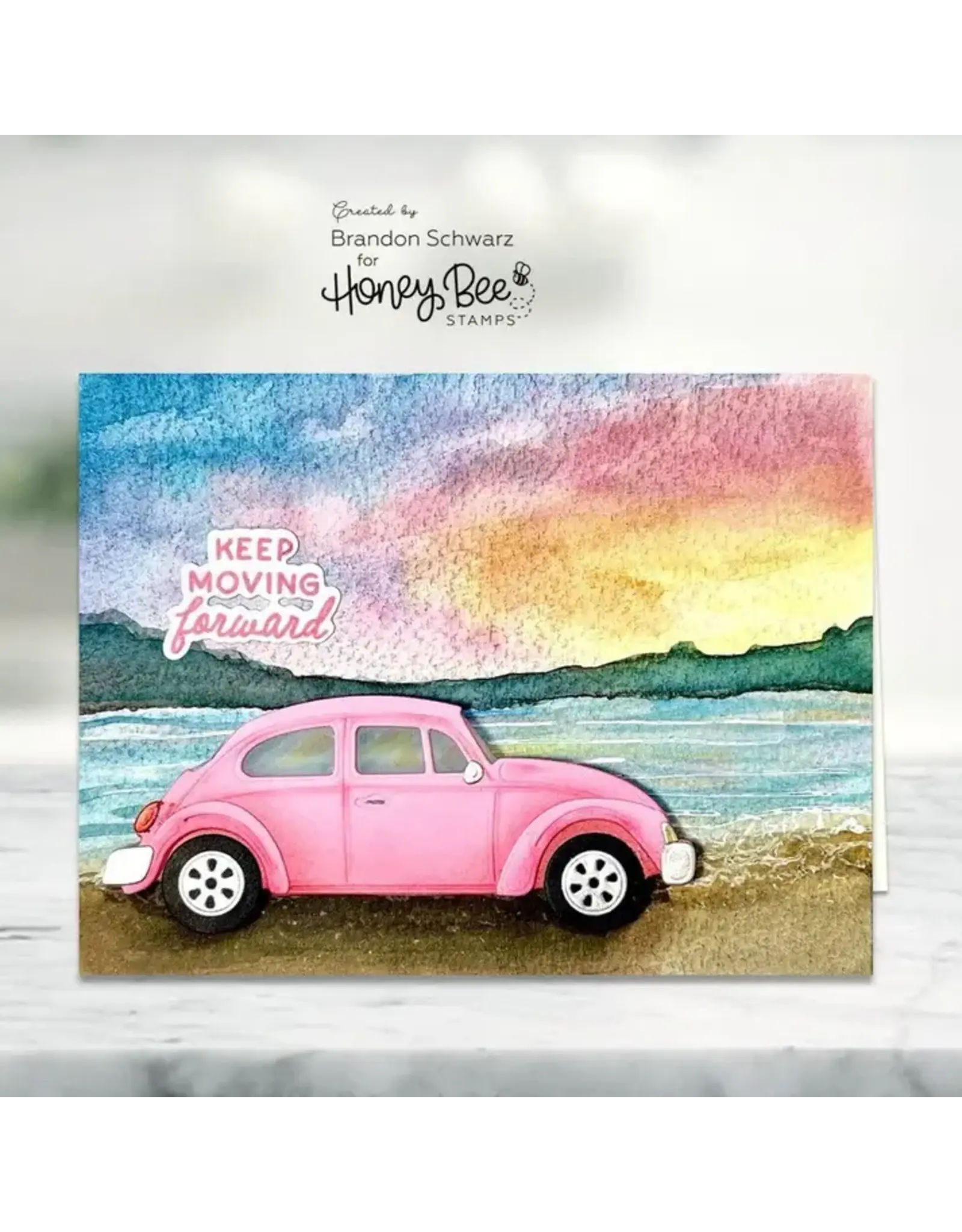 HONEY BEE HONEY BEE STAMPS LOVELY LAYERS: VINTAGE BUG DIE SET