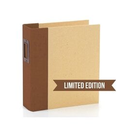 SIMPLE STORIES SIMPLE STORIES SN@P! BROWN BINDER ALBUM 6X8