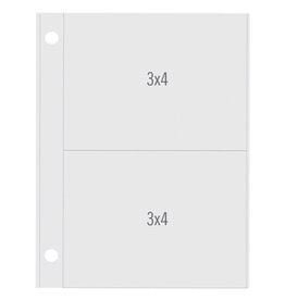 SIMPLE STORIES SIMPLE STORIES SN@P! VERTICAL POCKET PAGES 3x4/3x4 POCKETS 10PK