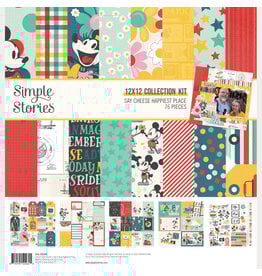 SIMPLE STORIES SIMPLE STORIES SAY CHEESE HAPPIEST PLACE 12x12 COLLECTION KIT