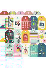 SIMPLE STORIES SIMPLE STORIES SAY CHEESE HAPPIEST PLACE TAG ELEMENTS 12x12 CARDSTOCK