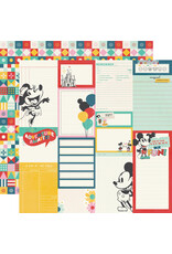 SIMPLE STORIES SIMPLE STORIES SAY CHEESE HAPPIEST PLACE JOURNAL ELEMENTS 12x12 CARDSTOCK