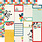 SIMPLE STORIES SIMPLE STORIES SAY CHEESE HAPPIEST PLACE JOURNAL ELEMENTS 12x12 CARDSTOCK