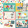 SIMPLE STORIES SIMPLE STORIES SAY CHEESE HAPPIEST PLACE 4x6 ELEMENTS 12x12 CARDSTOCK
