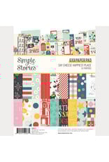 SIMPLE STORIES SIMPLE STORIES SAY CHEESE HAPPIEST PLACE 6x8 PAPER PAD 24 SHEETS