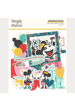 SIMPLE STORIES SIMPLE STORIES SAY CHEESE HAPPIEST PLACE CHIPBOARD PIECES 58/PK