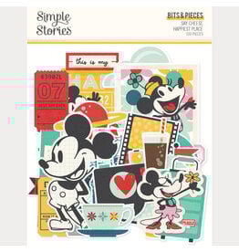 SIMPLE STORIES SIMPLE STORIES SAY CHEESE HAPPIEST PLACE BITS & PIECES 100/PK