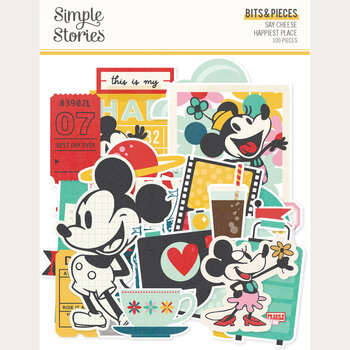 SIMPLE STORIES SIMPLE STORIES SAY CHEESE HAPPIEST PLACE BITS & PIECES 100/PK