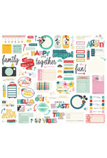 SIMPLE STORIES SIMPLE STORIES SAY CHEESE HAPPIEST PLACE JOURNAL BITS & PIECES 89/PK