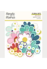 SIMPLE STORIES SIMPLE STORIES SAY CHEESE HAPPIEST PLACE FLORAL BITS & PIECES 44/PK
