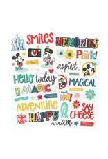 SIMPLE STORIES SIMPLE STORIES SAY CHEESE HAPPIEST PLACE FOAM STICKERS 48/PK