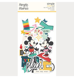 SIMPLE STORIES SIMPLE STORIES SIMPLE PAGES SAY CHEESE HAPPIEST PLACE PAGE PIECES 16/PK