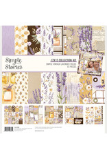 SIMPLE STORIES SIMPLE STORIES SIMPLE VINTAGE LAVENDER FIELDS 12x12 COLLECTION KIT
