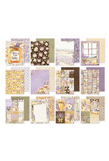 SIMPLE STORIES SIMPLE STORIES SIMPLE VINTAGE LAVENDER FIELDS 6x8 PAPER PAD 24 SHEETS