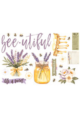 SIMPLE STORIES SIMPLE STORIES SIMPLE PAGES SIMPLE VINTAGE LAVENDER FIELDS PAGE PIECES 21/PK