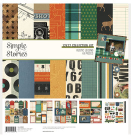 SIMPLE STORIES SIMPLE STORIES RUSTIC LEGEND 12x12 COLLECTION KIT
