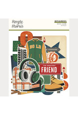 SIMPLE STORIES SIMPLE STORIES RUSTIC LEGEND BITS & PIECES 104/PK