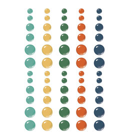 SIMPLE STORIES SIMPLE STORIES RUSTIC LEGEND GLOSSY ENAMEL DOTS