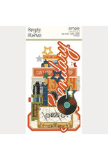 SIMPLE STORIES SIMPLE STORIES SIMPLE PAGES RUSTIC LEGEND PAGE PIECES 23/PK