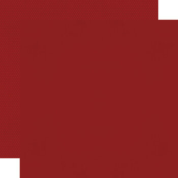 SIMPLE STORIES SIMPLE STORIES COLOR VIBE CRANBERRY CARDSTOCK 12''X12''
