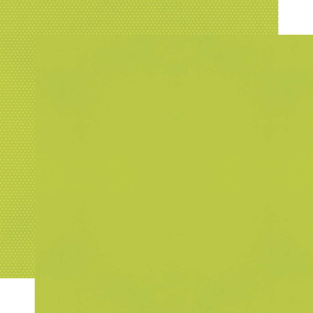 SIMPLE STORIES SIMPLE STORIES COLOR VIBE LIME CARDSTOCK 12''X12''