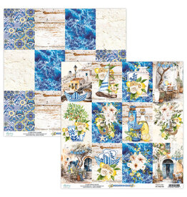 MINTAY MINTAY MEDITERRANEAN HEAVEN #06 12x12 CARDSTOCK