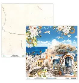 MINTAY MINTAY MEDITERRANEAN HEAVEN #01 12x12 CARDSTOCK