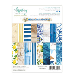 MINTAY MINTAY MEDITERRANEAN HEAVEN 6x8 ADD-ON PAPER PAD 24 SHEETS