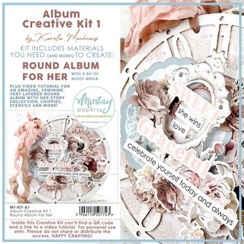 MINTAY MINTAY  ROUND ALBUM FOR HER ALBUM CREATIVE KIT