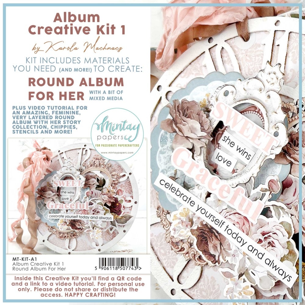 MINTAY MINTAY ROUND ALBUM FOR HER ALBUM CREATIVE KIT