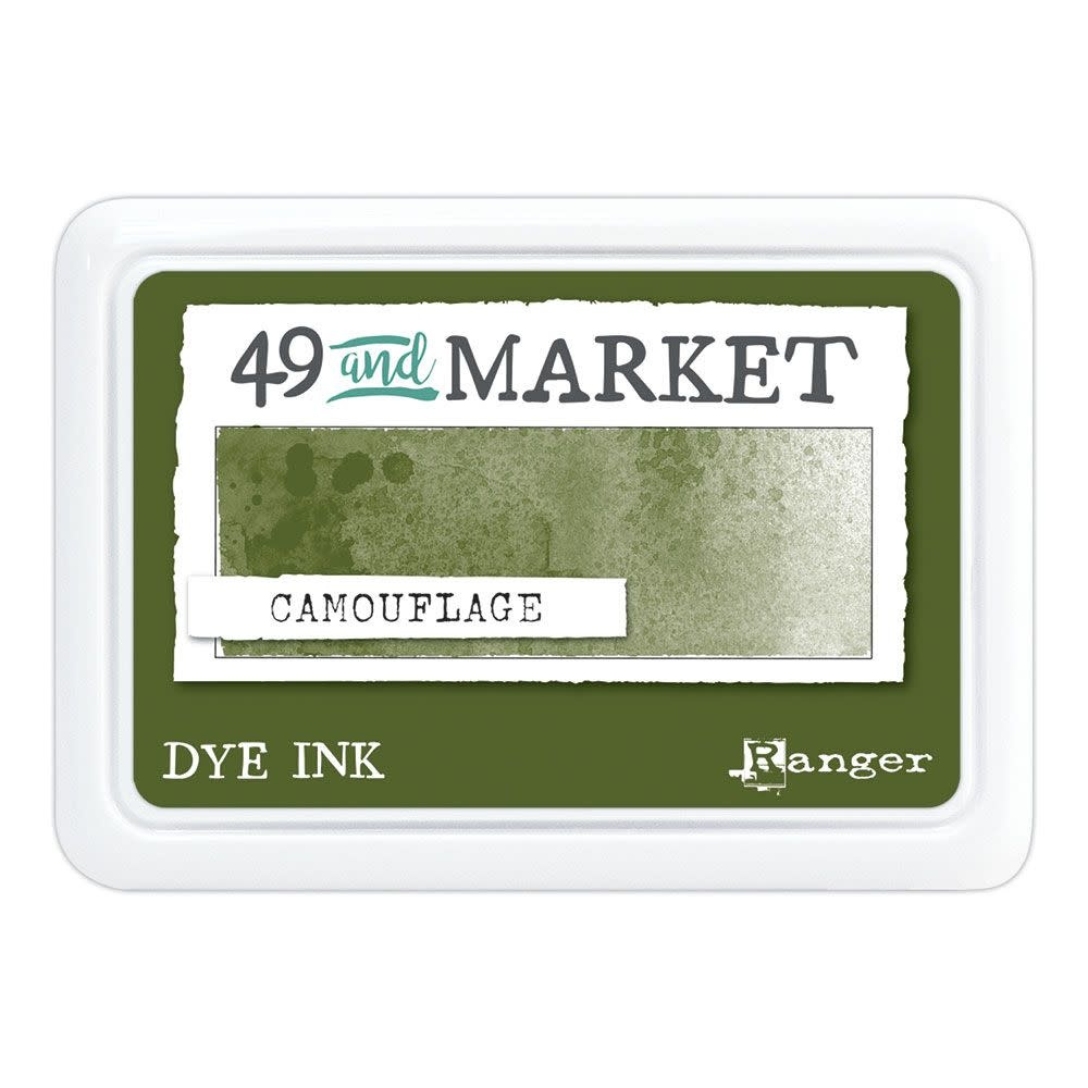 49 AND MARKET 49 AND MARKET CAMOUFLAGE DYE INK PADS