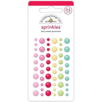 DOODLEBUG DESIGN DOODLEBUG DESIGN BERRY SWEET ASSORTMENT GLOSSY ENAMEL DOTS