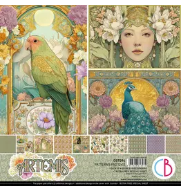 CIAO BELLA CIAO BELLA ARTEMIS 12x12 PATTERNS PAD 8 SHEETS