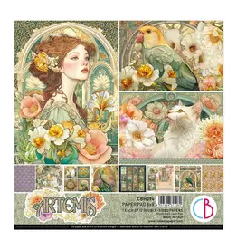 CIAO BELLA CIAO BELLA ARTEMIS 8x8 PAPER PAD 12 SHEETS
